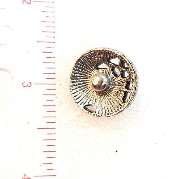 Snap button 20mm Gingersnaps magnolia ASN20 Evil eye protector - Picture 3 of 3